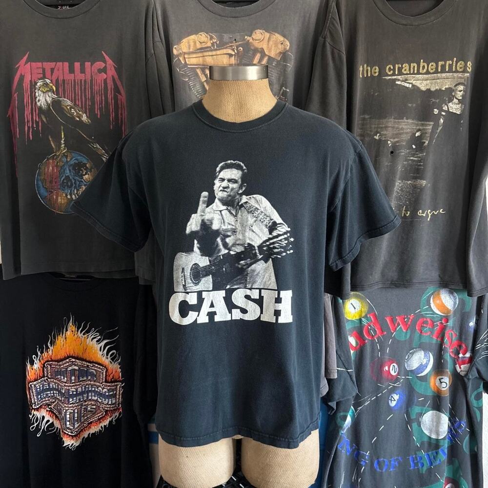 Vintage 2000s johnny cash t shirt